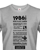 Pánské tričko s potiskem Newspaper, k narozeninám