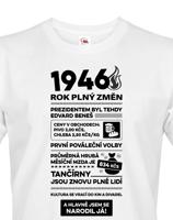 Pánské tričko s potiskem Newspaper, k narozeninám