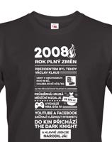 Pánské tričko s potiskem Newspaper, k narozeninám