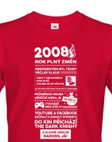 Pánské tričko s potiskem Newspaper, k narozeninám