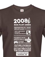 Pánské tričko s potiskem Newspaper, k narozeninám