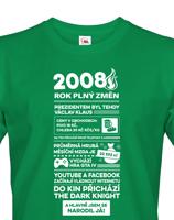 Pánské tričko s potiskem Newspaper, k narozeninám