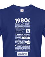 Pánské tričko s potiskem Newspaper, ke 45. narozeninám