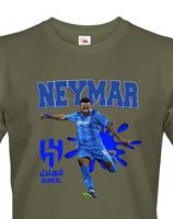 Pánské tričko s potiskem Neymar -  pánské tričko pro milovníky fotbalu