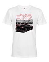 Pánské tričko s potiskem Nissan GTR R35 Back  -  tričko pro milovníky aut