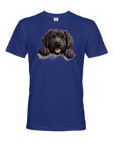 Pánské tričko s potiskem Novofundlandský pes -  tričko pro milovníky psů
