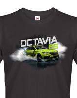 Pánské tričko s potiskem Octavia RS - tričko pro milovníky aut