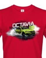 Pánské tričko s potiskem Octavia RS - tričko pro milovníky aut