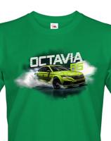 Pánské tričko s potiskem Octavia RS - tričko pro milovníky aut