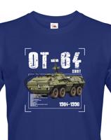 Pánské tričko s potiskem  OT-64 Skot - ideální dárek pro milovníky vojenské techniky