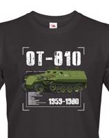 Pánské tričko s potiskem OT-810 - ideální dárek pro milovníky vojenské techniky