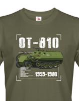 Pánské tričko s potiskem OT-810 - ideální dárek pro milovníky vojenské techniky