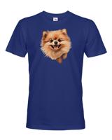 Pánské tričko s potiskem Pomerianský špic -  tričko pro milovníky psů