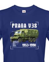 Pánské tričko s potiskem Praga V3S - ideální dárek pro milovníky vojenské techniky