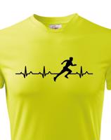 Pánské tričko s potiskem pro běžce Tep sprintera