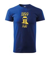 Pánské tričko s potiskem pro řidiče kamionu - Jsem sexy řidič