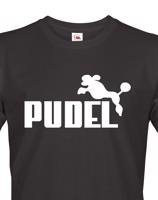 Pánské tričko s potiskem Pudel - ideální triko pro pejskaře