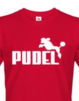 Pánské tričko s potiskem Pudel - ideální triko pro pejskaře
