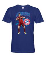 Pánské tričko s potiskem Robert Lewandowski-  pánské tričko pro milovníky fotbalu