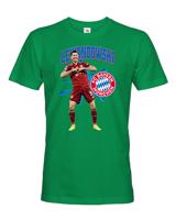 Pánské tričko s potiskem Robert Lewandowski-  pánské tričko pro milovníky fotbalu
