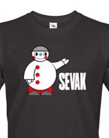 Pánské tričko s potiskem Sevak - retro tričko