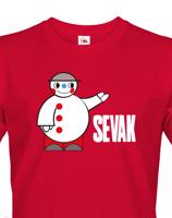 Pánské tričko s potiskem Sevak - retro tričko