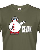 Pánské tričko s potiskem Sevak - retro tričko