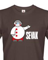 Pánské tričko s potiskem Sevak - retro tričko