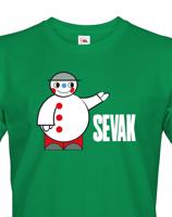 Pánské tričko s potiskem Sevak - retro tričko