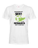 Pánské tričko s potiskem Sexy fotbalista