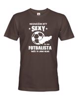 Pánské tričko s potiskem Sexy fotbalista