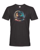 Pánské tričko s potiskem sovy - tričko pro milovníky zvířat