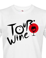 Pánské tričko s potiskem Tour wine - tričko pro milovníky vína