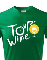 Pánské tričko s potiskem Tour wine - tričko pro milovníky vína