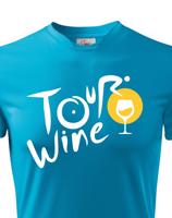 Pánské tričko s potiskem Tour wine - tričko pro milovníky vína