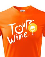 Pánské tričko s potiskem Tour wine - tričko pro milovníky vína