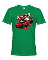 Pánské tričko s potiskem Toyota Red Supra -  tričko pro milovníky aut