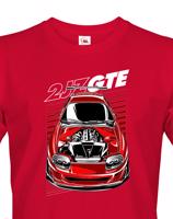 Pánské tričko s potiskem Toyota Supra 2JZ GTE - ideální dárek pro muže
