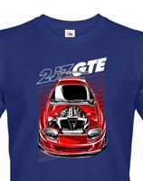 Pánské tričko s potiskem Toyota Supra 2JZ GTE - ideální dárek pro muže
