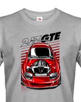 Pánské tričko s potiskem Toyota Supra 2JZ GTE - ideální dárek pro muže