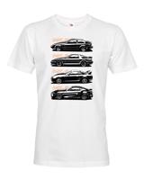 Pánské tričko s potiskem Toyota Supra History -  tričko pro milovníky aut