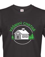 Pánské tričko s potiskem Vášnivý chatař