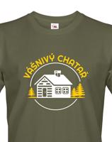 Pánské tričko s potiskem Vášnivý chatař