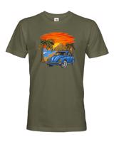 Pánské tričko s potiskem Volkswagen Beetle -   tričko pro milovníky aut