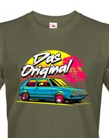 Pánské tričko s potiskem Volkswagen Golf MK1 - tričko pro milovníky aut