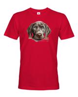 Pánské tričko s potiskem Výmarský ohař-  tričko pro milovníky psů