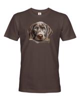 Pánské tričko s potiskem Výmarský ohař-  tričko pro milovníky psů