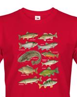 Pánské tričko s rybami