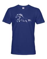 Pánské tričko s úžasným potiskem koně - skvělý dárek na narozeniny