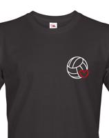 Pánské tričko s Volejbalovým motivem